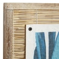 thumbnail image 4 of 29" x 29" Leaf Framed Wall Art with Brown Frame, by DecMode (2 Count), 4 of 9