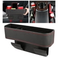 thumbnail image 3 of Organizador de relleno para asiento de coche gamehome Mantiene limpio el espacio del asiento del coche Colector para línea roja negra, 3 of 9