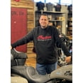 thumbnail image 3 of Indian Motorcycle Men's Zip Thru Fleece, Black | 2861644, 3 of 7