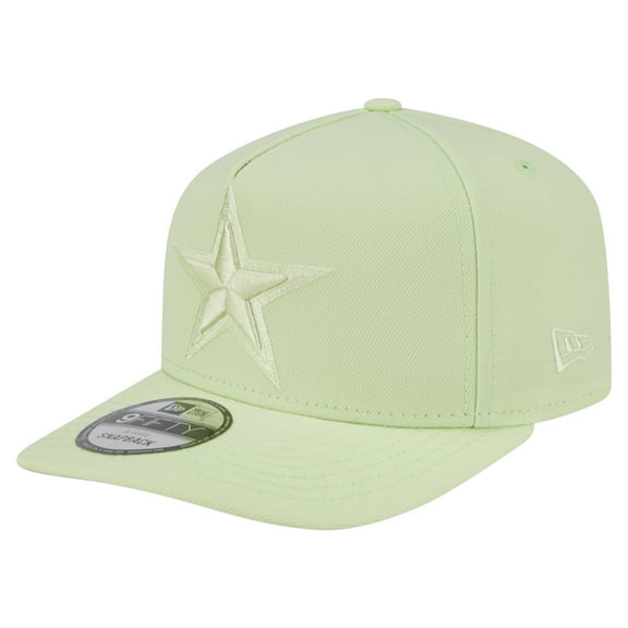 Men's New Era Light Green Dallas Cowboys Color Pack 9FIFTY Snapback Hat
