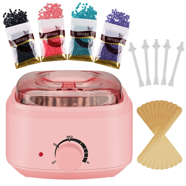 IMAGE Stylish Electric Hair Removal Heater Hot Wax Warmer Set w/ 4 Pack of Wax Beans & 10 Sticks,160F- 240F Control - Walmart.com IMAGE Stylish Electric Hair Removal Heater Hot Wax Warmer Set w/ 4 Pack of Wax Beans & 10 Sticks,160F- 240F Control - Walmart.com