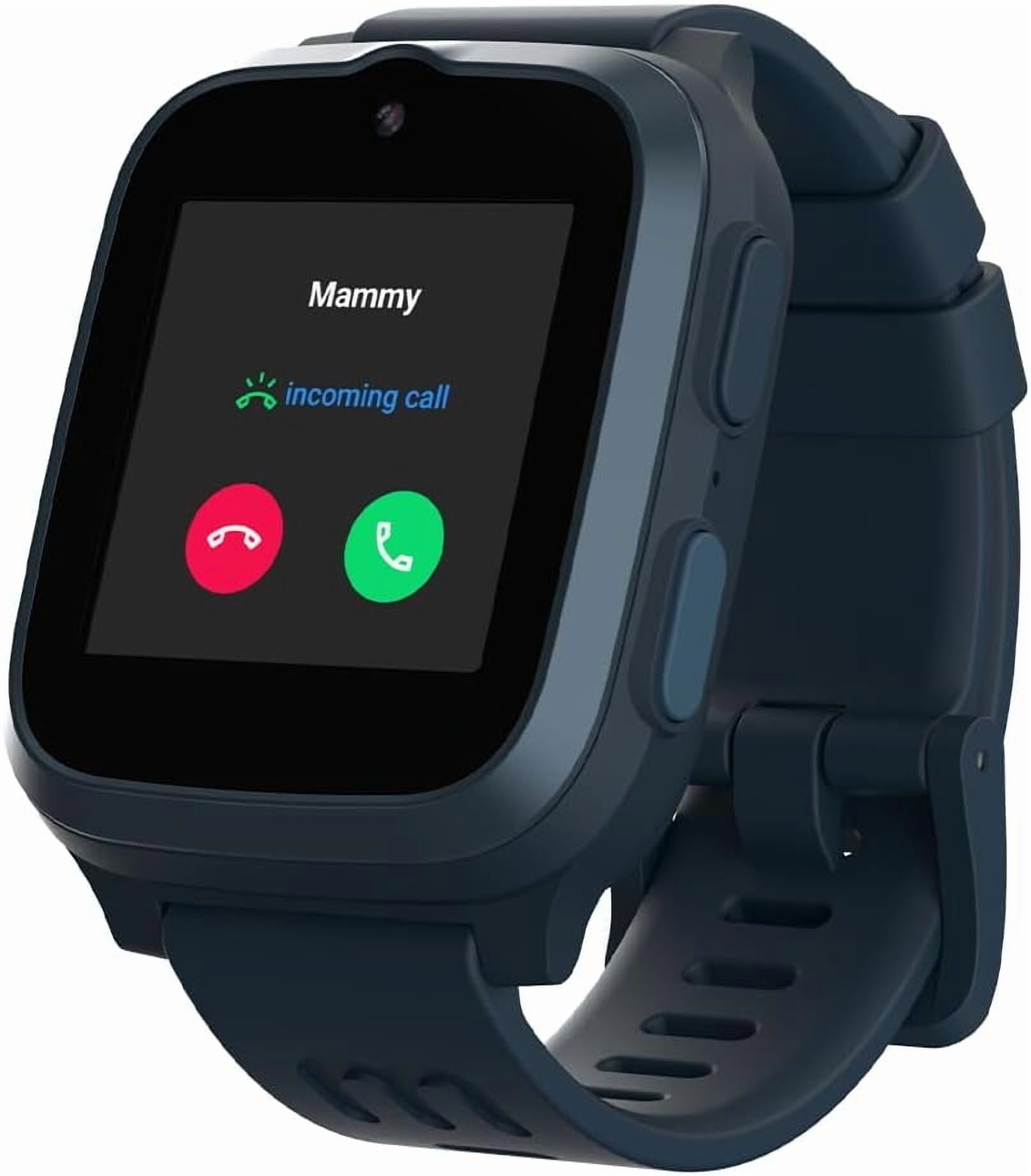 myFirst Fone S3+ (Space Blue)- Kids Smartwatch Phone: eSIM Technology, GPS Tracker, HD Video & Voice Call, Messaging, SOS Button, Care Call