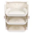 thumbnail image 3 of Wall Mount Food Plate Rack Kitchen Food Rack Layered Food Plate Shelf Side Dish Organization Rack, 3 of 7