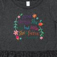 thumbnail image 4 of Inktastic She is Fierce Funny Shakespeare Quote Girls Toddler Dress, 4 of 5
