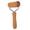 Brown, variant on YAHHU Handheld Wooden Dough Roller, Precise Pastry Tool for Dumplings and Ravioli, 7.48 inches / 19 cm