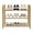 Gold, variant on Gold 3 Tier Shoe Rack for Entryway, Metal Shoe Rack Organizer Organizer with Handrails, 55 Lbs Capacity Narrow Shoe Shelf for 12 Pairs for Living Rooms, Cloakrooms, Porches, Staircase Entrances