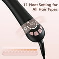 thumbnail image 3 of Rotating Curling Iron 1.25 Inch Automatic Curling Wand for Waves; Tourmaline Ceramic Self Curler with 2 Rotating Speed, 11 Adjustable Temperature, 3 of 5