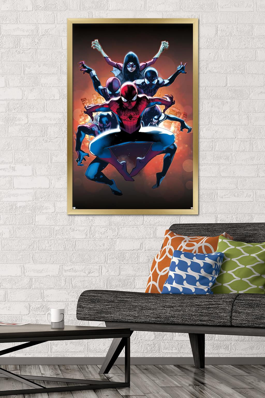 Marvel Comics - Spider-Man - The Amazing Spider-Man #9 Wall Poster, 22.375" x 34", Framed