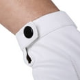 thumbnail image 4 of HSHDLDF JISEN Men PU Leather Punk Half Finger Snap Performance Gloves, 4 of 7