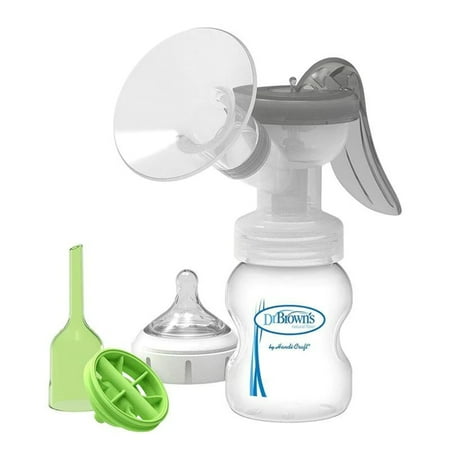 UPC: 0072239319475 | Dr. Brown – Manual Breast Pump with Softshape Silicone Shield