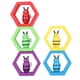 thumbnail image 5 of Juguete de Juego de Abejas de Madera, Juguete de Abeja Divertido, Colorido para Jugar Chicos de Niñas Durante 36 Meses de Niño, 5 of 7
