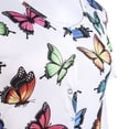 thumbnail image 4 of Femmes Sexy Body Manches Courtes Profond V Cou Combinaisons Shorts Pyjama Tenue, 4 of 6