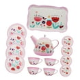 thumbnail image 1 of Ensemble de Fête de Thé pour Petite Fille, Jeu de Rôle, Jouet de Jeu d'Imitation, Ensemble de Fête de Thé pour Enfants Filles, 1 of 9