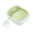 Green, variant on High Wall Cats Waste Container Odor Reducing Cats Litter Box Sifting Scoops for Outdoor Use
