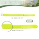 thumbnail image 2 of Cinturón de Béisbol Uxcell de Cuero PU, Cinturón de Softball Ajustable y Elástico para Uniforme de Béisbol, Color Amarillo Fluorescente, 2 of 7