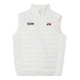 thumbnail image 1 of ellesse chaleco acolchado para hombre BARDY - Chaleco, sin mangas, cuello alto, cierre de cremallera Blanco S (Small), 1 of 5