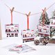 thumbnail image 5 of Bearachild Decoración colgante de Navidad para el hogar y el Hotel, decoración de marco de fotos de madera para sala de estar con cuerda, adorno Kits de decoración para fiestas 6 personas, 5 of 6