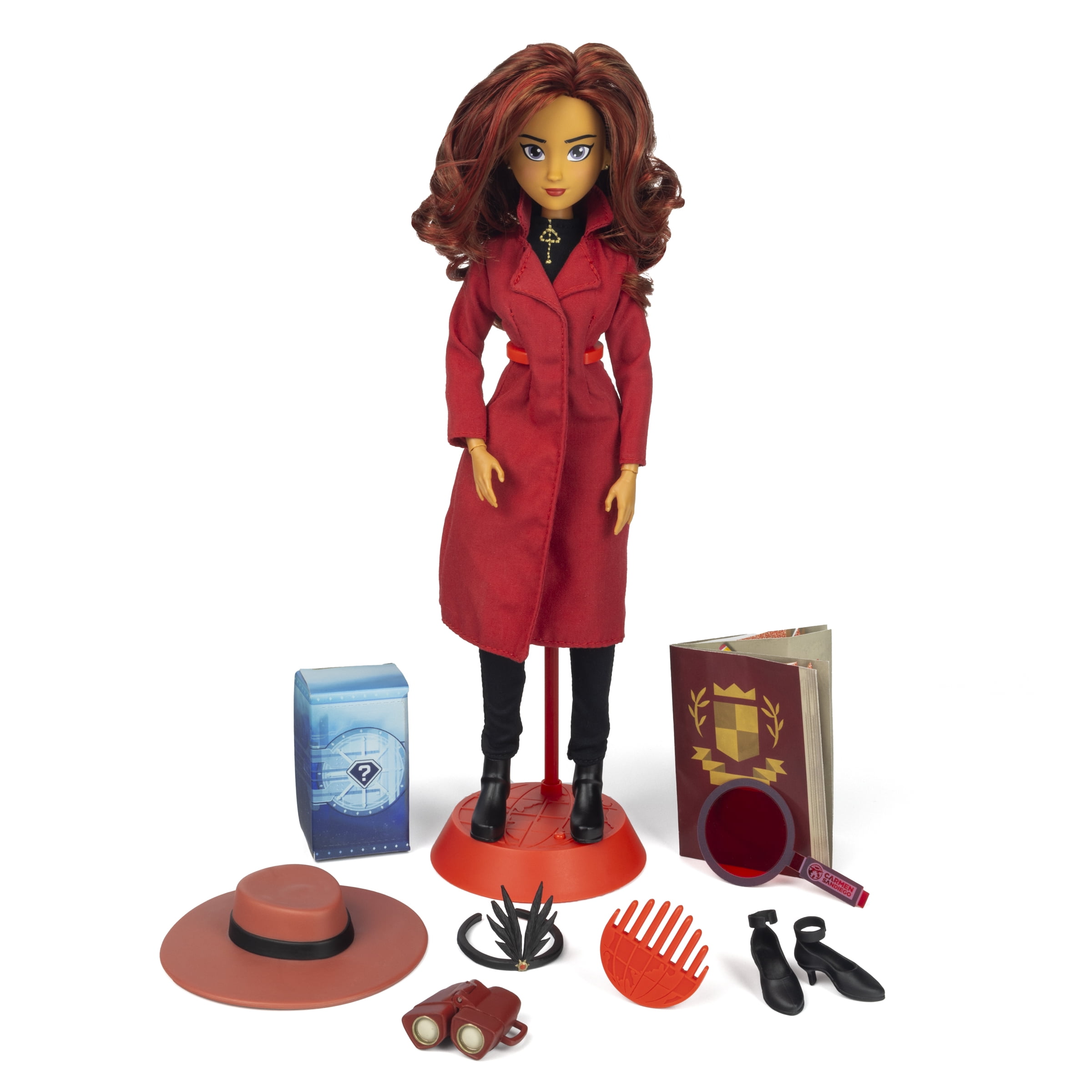 Carmen Sandiego Classic 12” Fashion Doll, Children Ages 3+