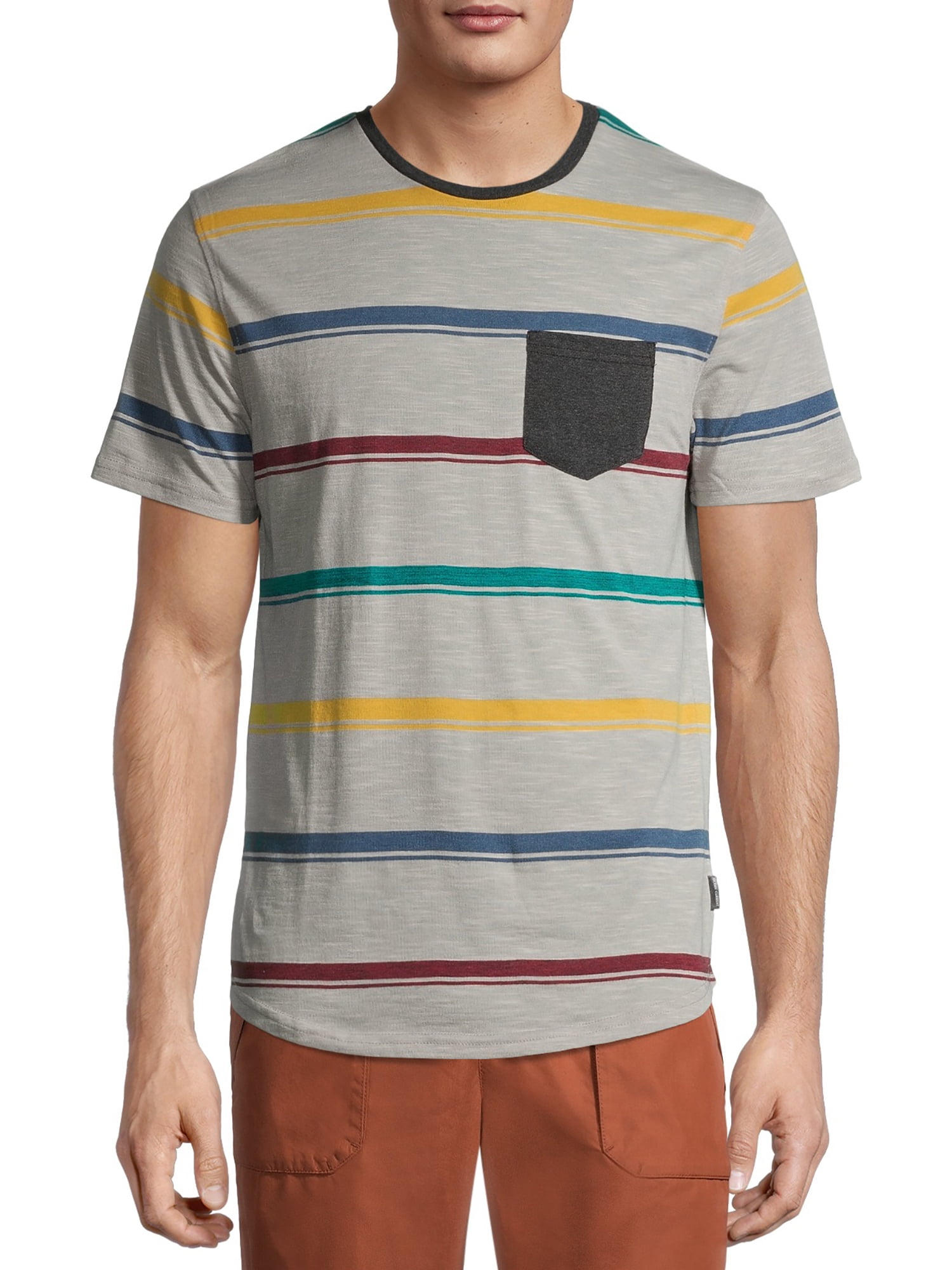 men's short sleeve knit shirts with pockets