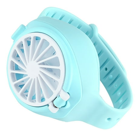 

Wrist Fan Mini Portable: Foldable Cute USB Rechargeable Watch Fan Personal Fan