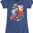 thumbnail image 3 of Peppa Pig - Peppa George And Toys - Girls Toddler And Youth Fitted Short Sleeve Tee, 3 of 5