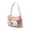 Pink, variant on NCY kawaii ita bag, Clear Pin Display Window & Insert, Large Nylon Crossbody Messenger Tote for Anime Conventions & Concerts | Anime