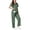 Green, variant on Women's Cool Stretch V-Neck Top and Cargo Pant Scrub Set with Regular and Petite Sizes Earthy Yellow S