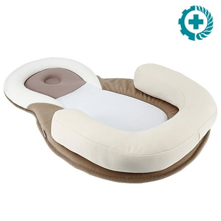 Portable Baby Pillow Nursery Travel Folding Baby Bed Pillow Bag Infant Toddler