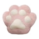 thumbnail image 3 of Manta y cojín de sofá con diseño de pata de gato, compacto y adorable, para viaje Rosa, 3 of 9