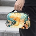 thumbnail image 2 of Sea Slug Travel Organizer Hard Drive Case Small Travel Case USB Cable Organizer - Oxford Cloth Waterproof Storage Box for Electronic Digital Products - 5.9x9.44x3.14 in, 2 of 6