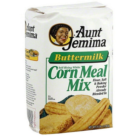Aunt Jemima Mix Buttermilk Corn Meal, 5LB (Pack of