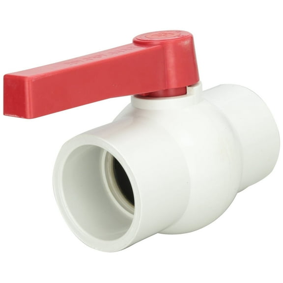 Hayward QVC1025SSEW 2.5" QVC Series Compact Ball Valve - White