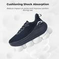 thumbnail image 5 of MAYKX Women’s Wide Toe Box Walking Shoes with Orthotic Arch Support for Plantar Fasciitis Relief，Comfortable Tennis Sneakers, 5 of 7