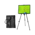 thumbnail image 1 of Tablero de entrenamiento de fútbol, portapapeles para entrenadores de fútbol con soporte, profesional, reutilizable, borrable con bolsa de transporte,, 1 of 8