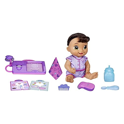 Baby Alive Lulu Achoo Muneca, juguete interactivo de 12 pulg Baby Alive N/A