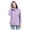 Purple, variant on Vedolay Anoraks for Women Adjustable Drawstring Waist with Pockets Anorak Coat Black,L