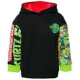 thumbnail image 2 of Teenage Mutant Ninja Turtles Donatello Raphael Leonardo Toddler Boys Fleece Pullover Hoodie Toddler to Big Kid, 2 of 5