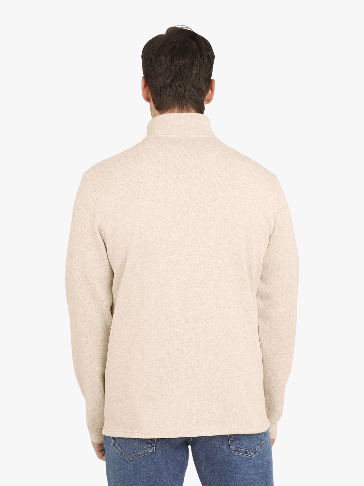 Chaps Men's & Big Men's Quarter Zip Fleece Sweater, Sizes S-3XL