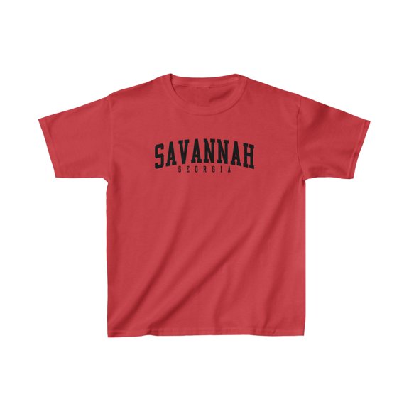 Savannah Georgia Kids Shirt Gifts Youth Tee Tshirt