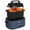 Blue, variant on Sunvivi 24 Quart Electric Turkey Roaster Oven with Visible Glass Lid,Removable Pan & Rack, Stainless Steel,Silver