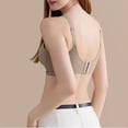 thumbnail image 4 of Ropa interior transpirable para mujeres sujetador delgado de tamaño grande sin bordes reuniéndose diariamente, 4 of 7