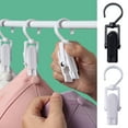 thumbnail image 4 of Indoor Clothes Drying Rack Plastic Rotating Laundry Clip Clothes Rack, Adjustable Clothes Hanger Hook for Drying Socks, Hats, Towels & Underwear, Space-Saving Drying Solution, 4 of 6