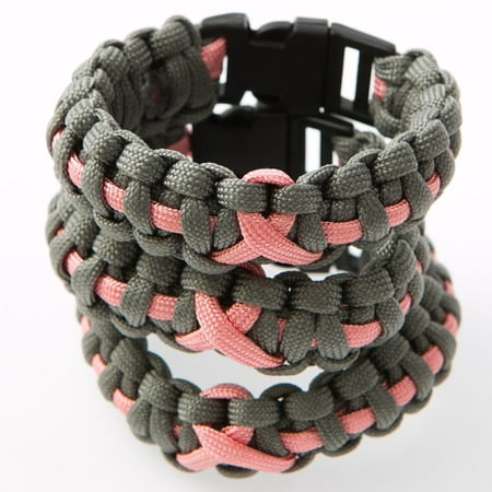 Breast Cancer Awareness Paracord Bracelets