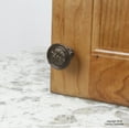 thumbnail image 2 of Iris - Zinc Die Cast Knob 1-3/8" dia Dull Satin Nickel, 2 of 4