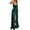 Dark Green, variant on Women's Surplice Tie Waist Maxi Dress 100% Polyester Flowing Silhouette Elegant Flowy Everyday Occasion Ready Chic