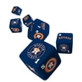 thumbnail image 3 of MasterPieces Officially Licensed MLB Houston Astros - 6 Piece D6 Gaming Dice Set Ages 6 and Up, 3 of 3