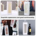 thumbnail image 4 of unbranded 4Ud Bolsa De Regalo Para Vino Bolsa De Papel Kraft Con Ventana Y Asa Portátil, 4 of 8