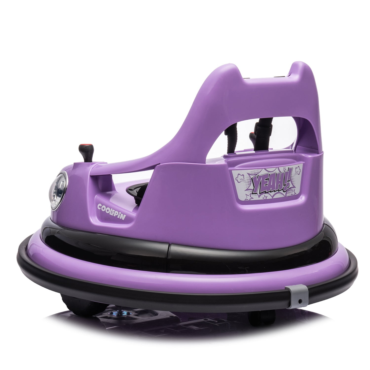 CIPACHO 12V Ride On Electric Bumper Car for Kids & Toddlers, Baby Bumping Toy Cars Gifts for 18 Months, Purple CIPACHO 12V Ride On Electric Bumper Car for Kids & Toddlers, Baby Bumping Toy Cars Gifts for 18 Months, Purple