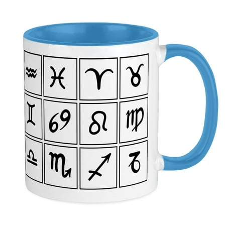 

CafePress - Zodiac Signs - Ceramic Coffee Tea Novelty Mug Cup 11 oz