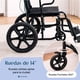 thumbnail image 5 of Silla Ruedas Plegable Traslado Adulto C/freno En Agarradera, 5 of 8